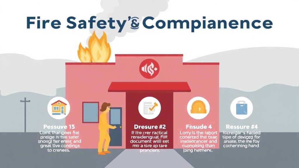 Process flow illustration for putting fire Safety Compliance for Franchises in New Mexico into action