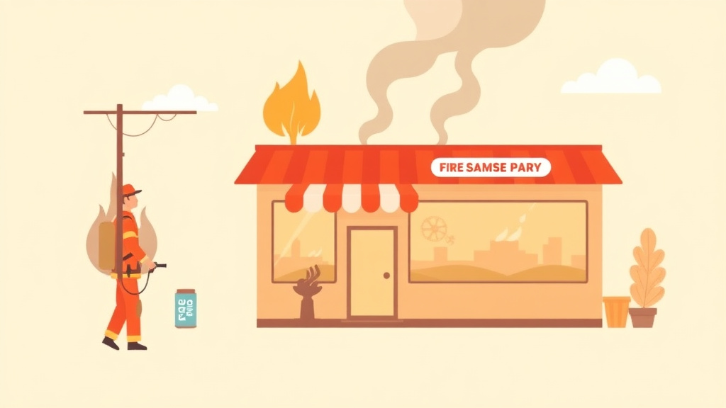 Illustration breaking down the fundamentals of fire Safety Compliance for Franchises in Oklahoma