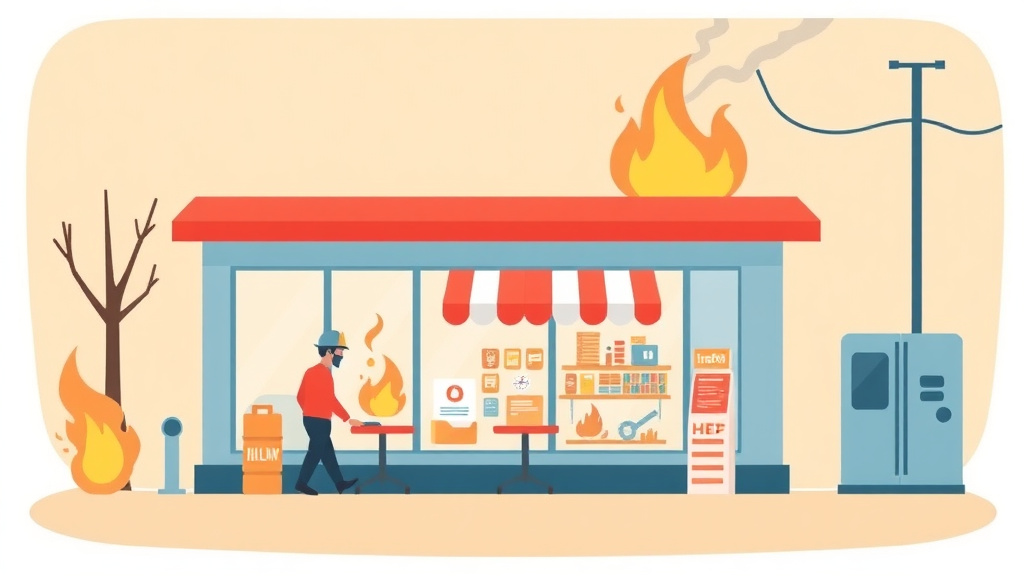 Conceptual diagram showing how fire Safety Compliance for Franchises in South Carolina works in practice