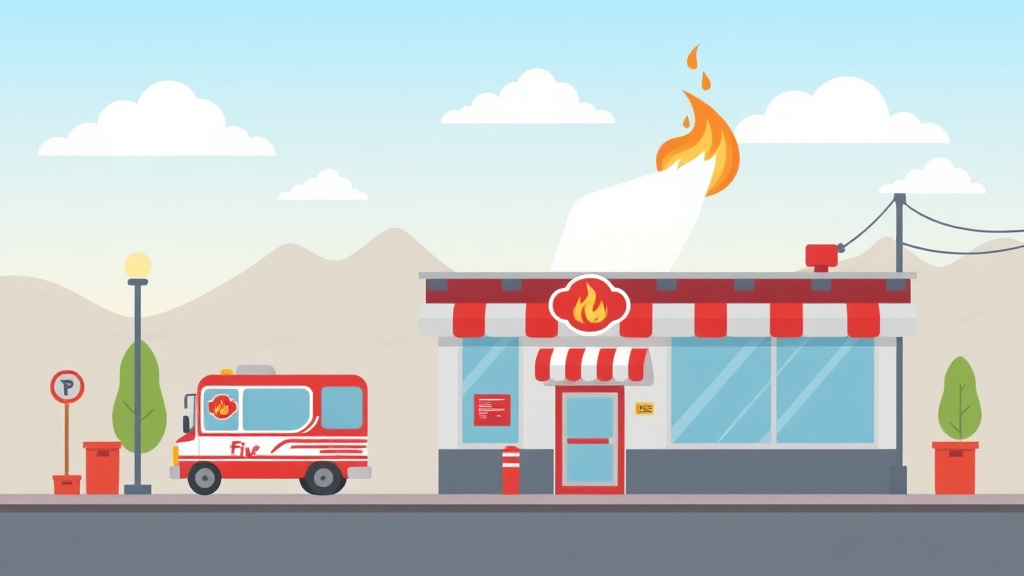 Illustration breaking down the fundamentals of fire Safety Compliance for Franchises in Utah