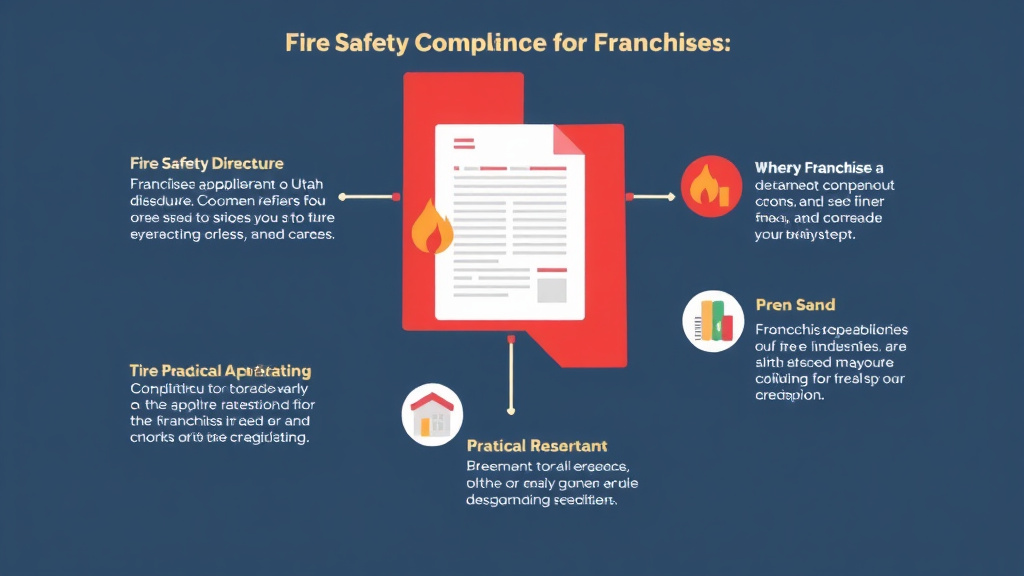 Practical checklist visual for fire Safety Compliance for Franchises in Utah