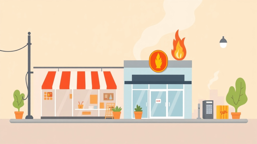 Visual overview of fire Safety Compliance for Franchises in Wisconsin with key concepts highlighted