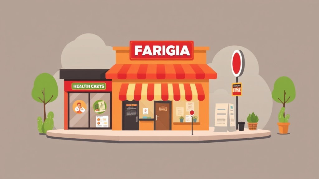 Visual overview of health Code Requirements for Franchise Locations in Georgia with key concepts highlighted