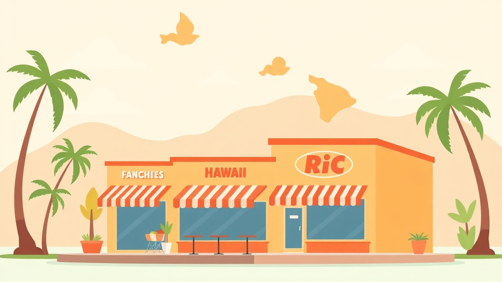 Visual overview of health Code Requirements for Franchise Locations in Hawaii with key concepts highlighted