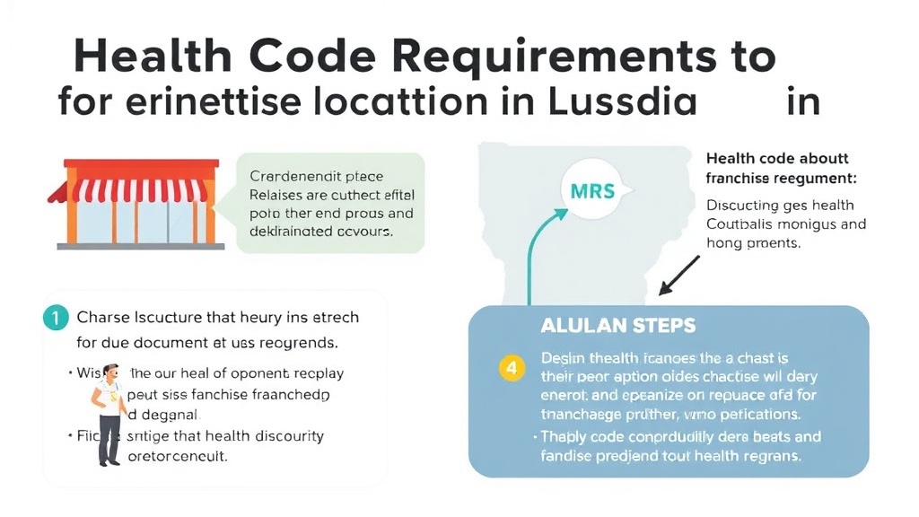 Implementation roadmap for health Code Requirements for Franchise Locations in Louisiana with actionable steps