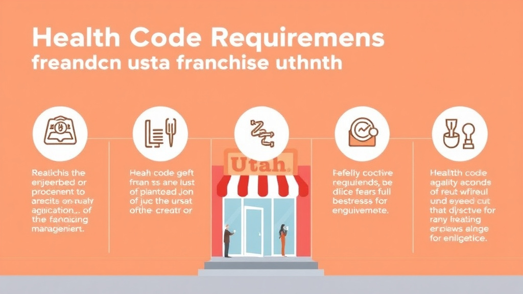Practical checklist visual for health Code Requirements for Franchise Locations in Utah