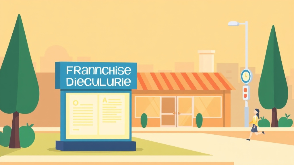 An informative visual explaining franchise Signage Regulations in California for beginners and professionals
