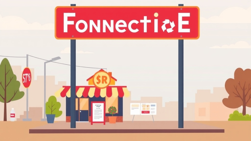 Conceptual diagram showing how franchise Signage Regulations in Connecticut works in practice