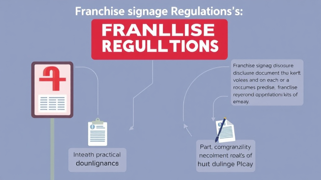Step-by-step visual guide for implementing franchise Signage Regulations in Maryland
