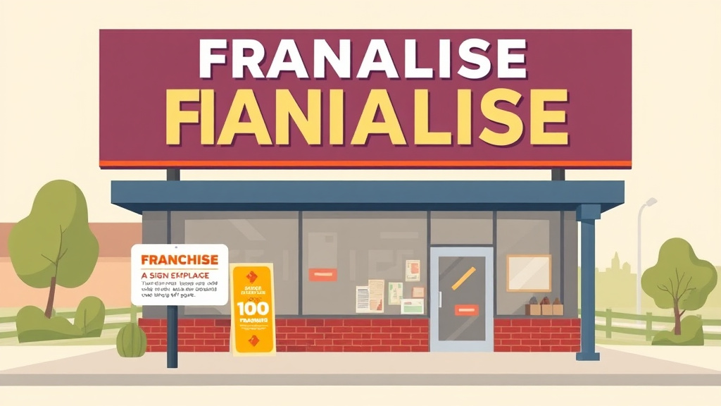 A professional illustration depicting franchise Signage Regulations in Nebraska