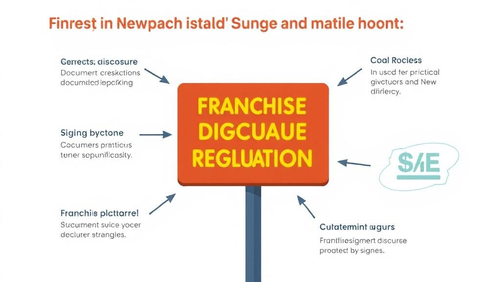 Step-by-step visual guide for implementing franchise Signage Regulations in New Jersey