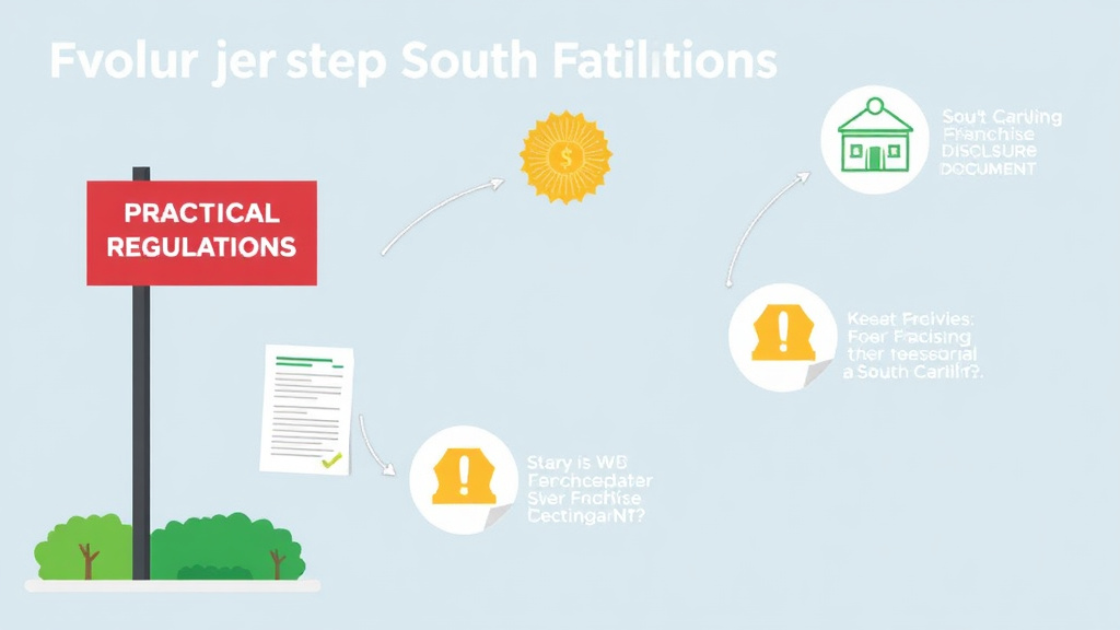 Step-by-step visual guide for implementing franchise Signage Regulations in South Carolina