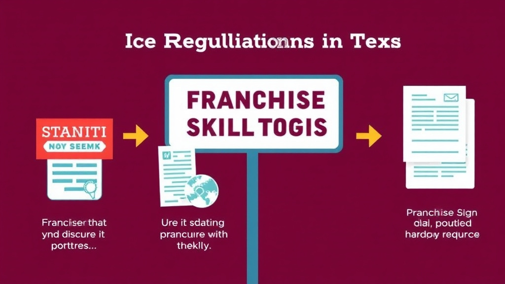 Step-by-step visual guide for implementing franchise Signage Regulations in Texas