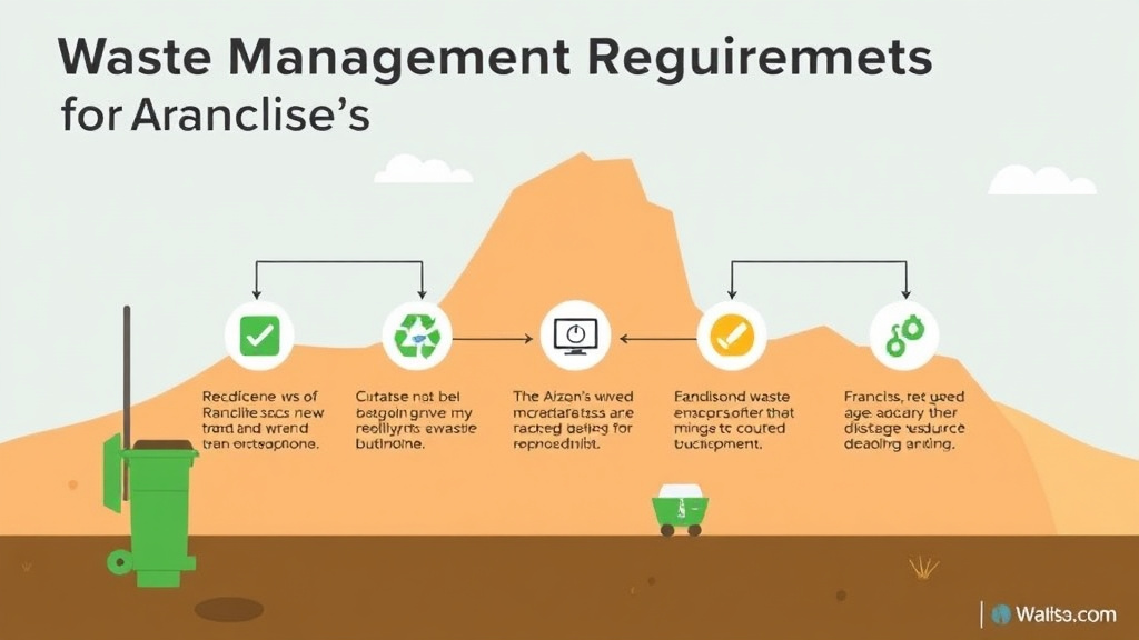 Hands-on guide visualization for waste Management Requirements for Franchises in Arizona