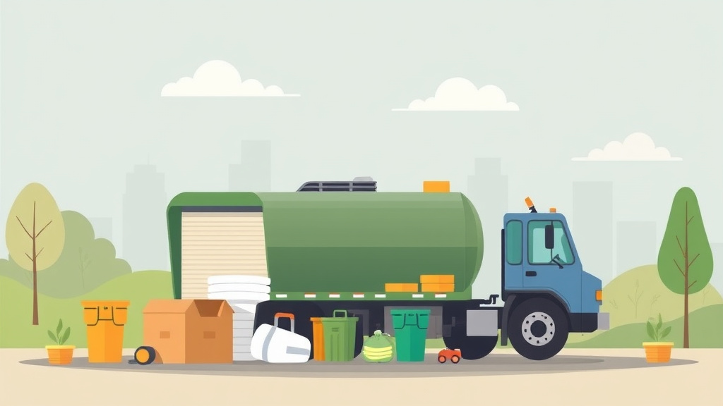Illustration breaking down the fundamentals of waste Management Requirements for Franchises in Connecticut
