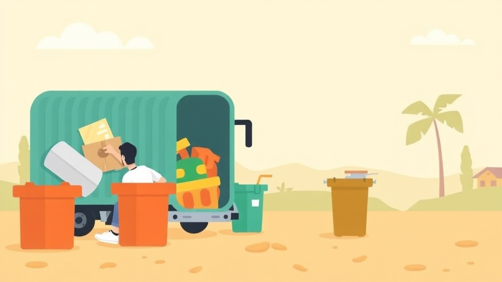 An informative visual explaining waste Management Requirements for Franchises in Florida for beginners and professionals