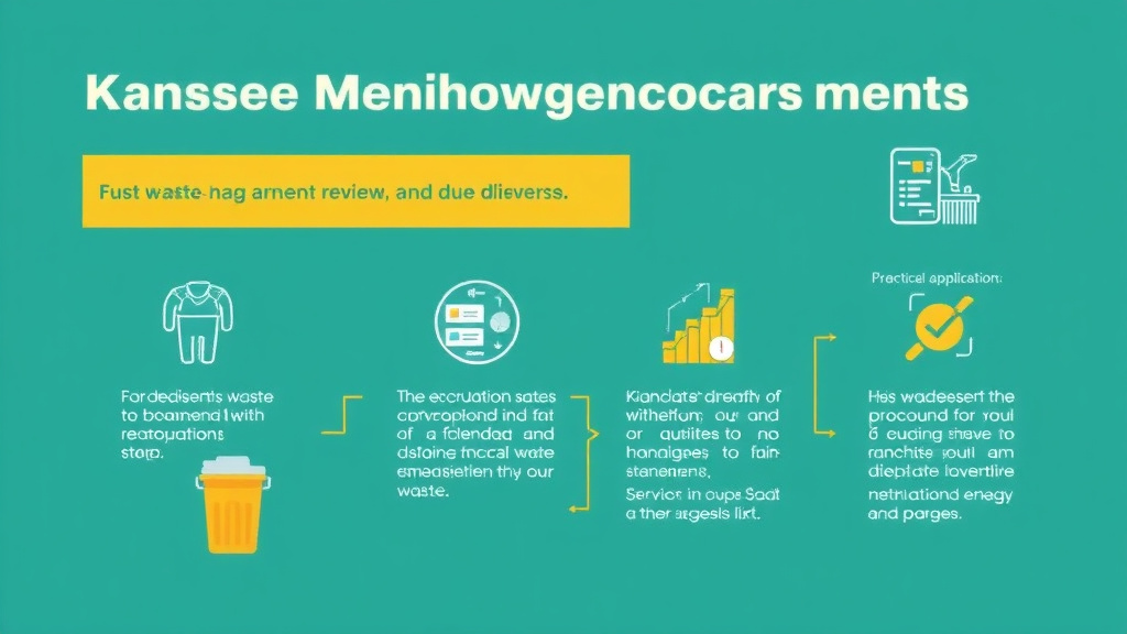 Implementation roadmap for waste Management Requirements for Franchises in Kansas with actionable steps