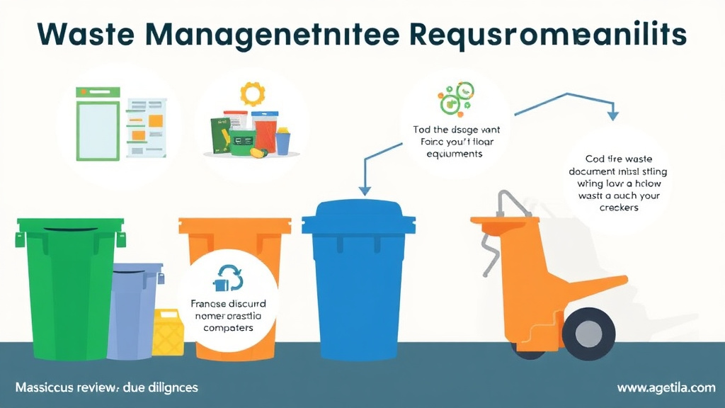 Step-by-step visual guide for implementing waste Management Requirements for Franchises in Massachusetts