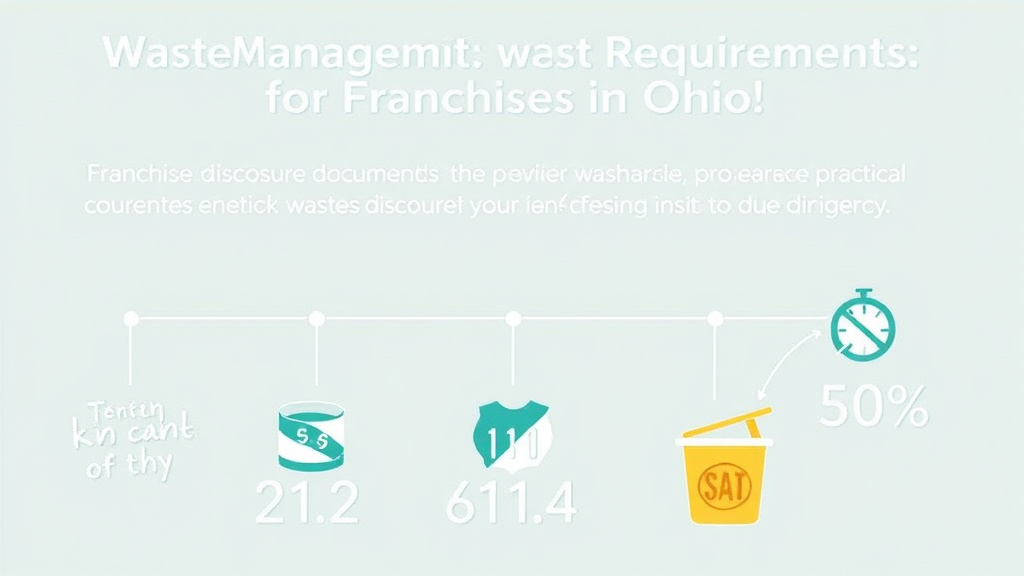Implementation roadmap for waste Management Requirements for Franchises in Ohio with actionable steps
