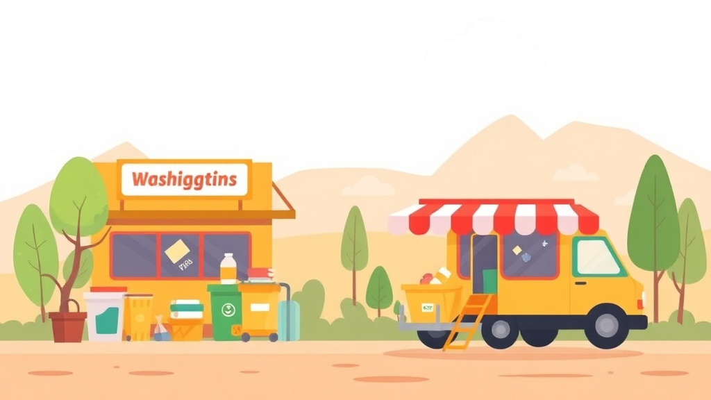 Clear illustration of waste Management Requirements for Franchises in Washington with supporting details