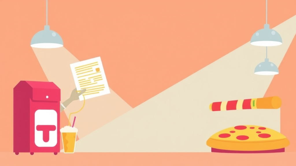 Visual overview of allergen Management for Pizza Franchise Operations with key concepts highlighted