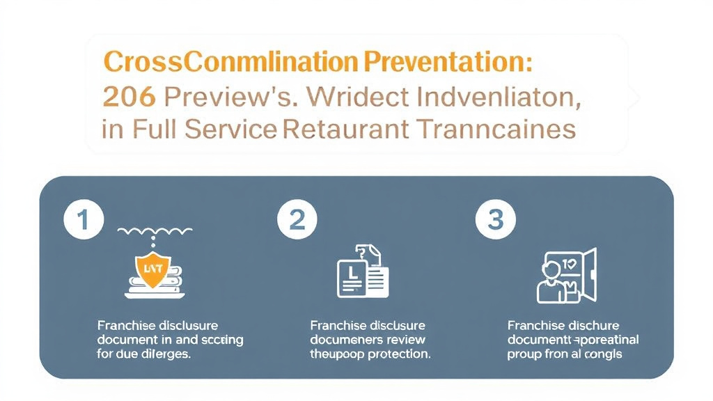 Implementation roadmap for cross-Contamination Prevention in Full Service Restaurant Franchises with actionable steps