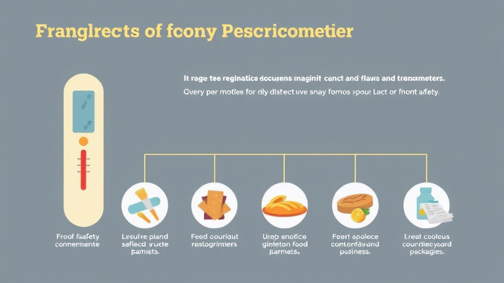 Hands-on guide visualization for food Safety Food Thermometer Guide for Franchise Operators