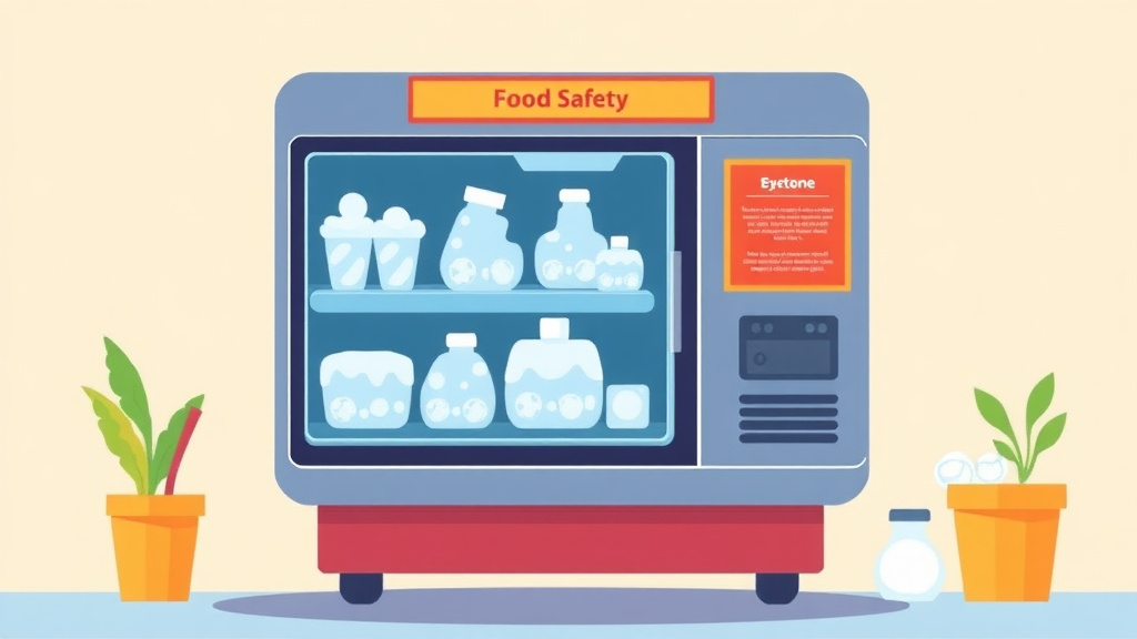 An informative visual explaining food Safety Ice Machine Guide for Franchise Operators for beginners and professionals