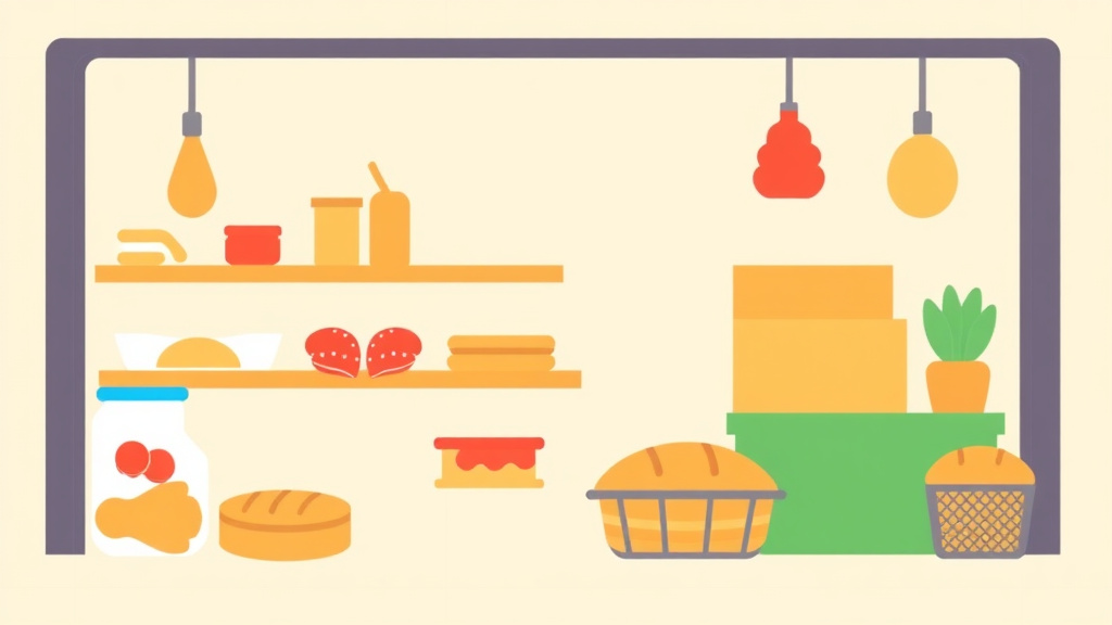 An informative visual explaining food Storage Requirements: Baked Goods Guide for Franchises for beginners and professionals