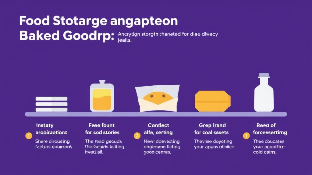 Hands-on guide visualization for food Storage Requirements: Baked Goods Guide for Franchises