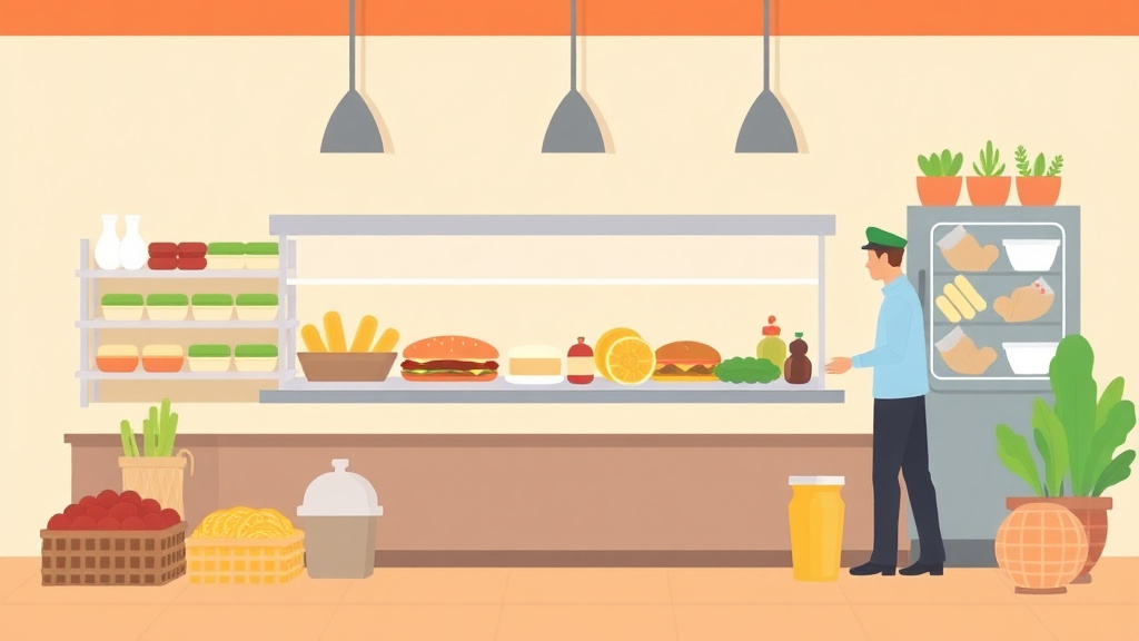 Conceptual diagram showing how food Storage Requirements: Buffet Service Guide for Franchises works in practice
