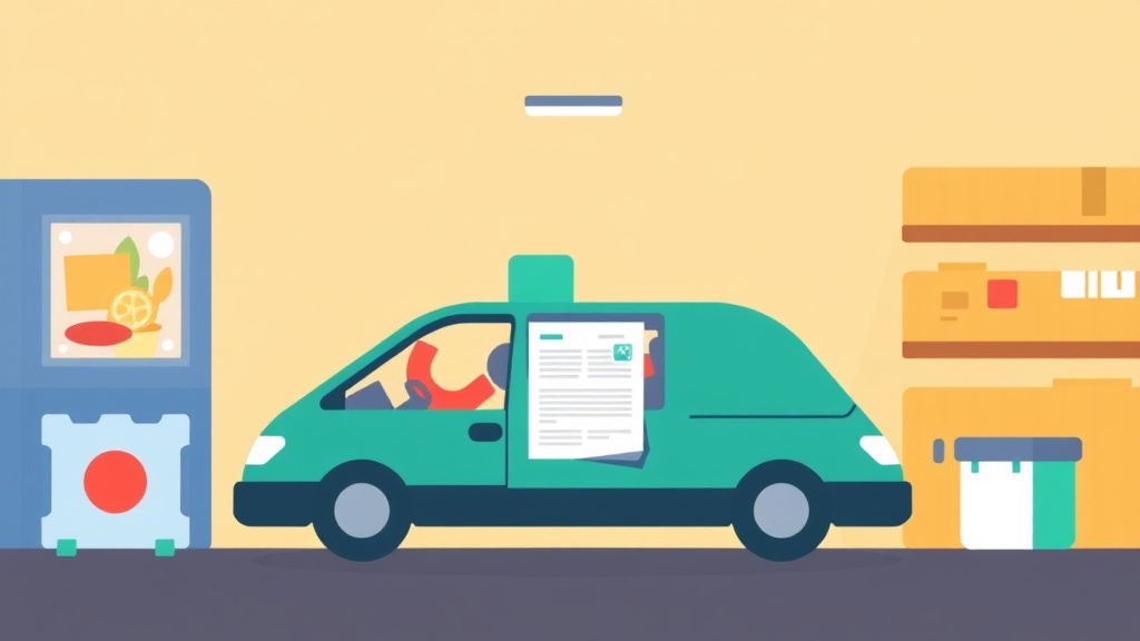 Illustration breaking down the fundamentals of food Storage Requirements: Drive Through Guide for Franchises