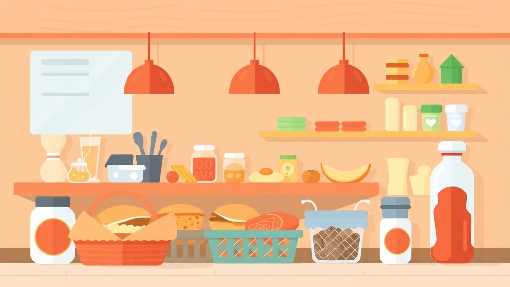 Illustration breaking down the fundamentals of food Storage Requirements: Ready To Eat Foods Guide for Franchises