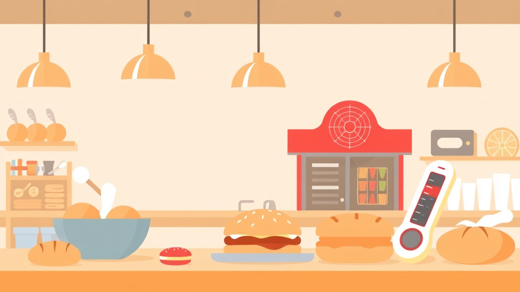 An informative visual explaining food Temperature Logging for Bakery Franchise Operations for beginners and professionals