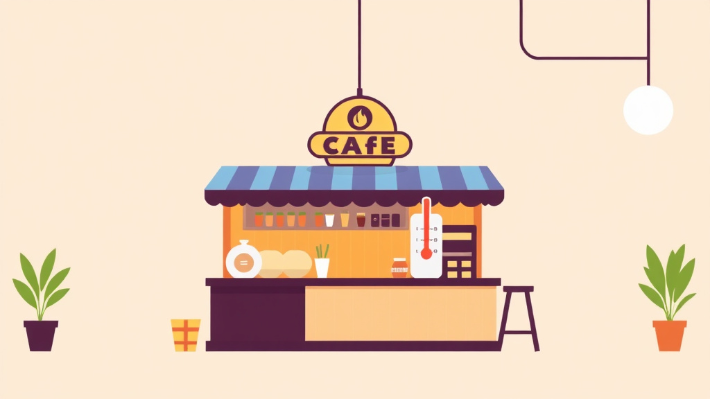 Educational graphic covering the essentials of food Temperature Logging for Coffee Shop Franchise Operations