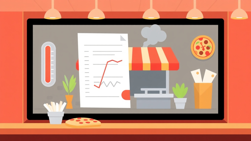 Clear illustration of food Temperature Logging for Pizza Franchise Operations with supporting details