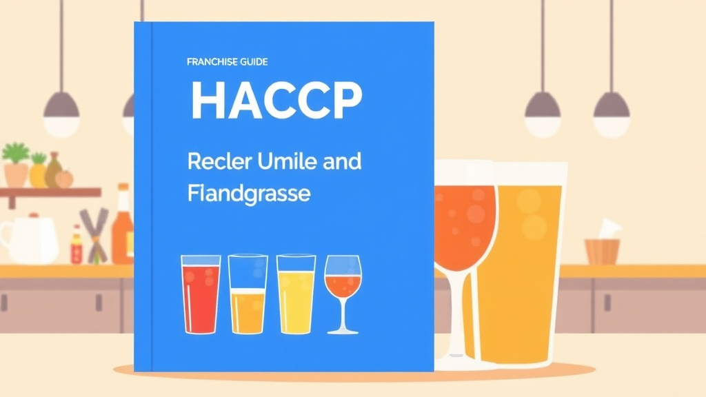 A professional illustration depicting HACCP Plan for Beverages: Complete Franchise Guide
