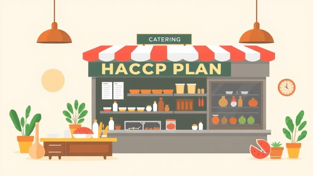 An informative visual explaining HACCP Plan for Catering: Complete Franchise Guide for beginners and professionals