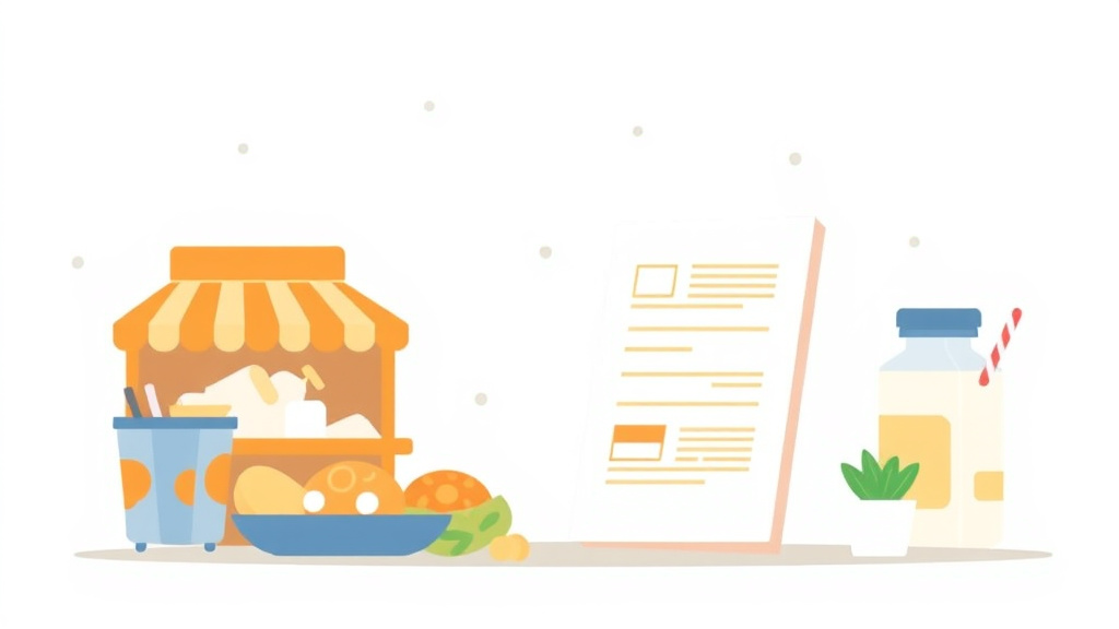 Educational graphic covering the essentials of HACCP Plan for Dairy: Complete Franchise Guide