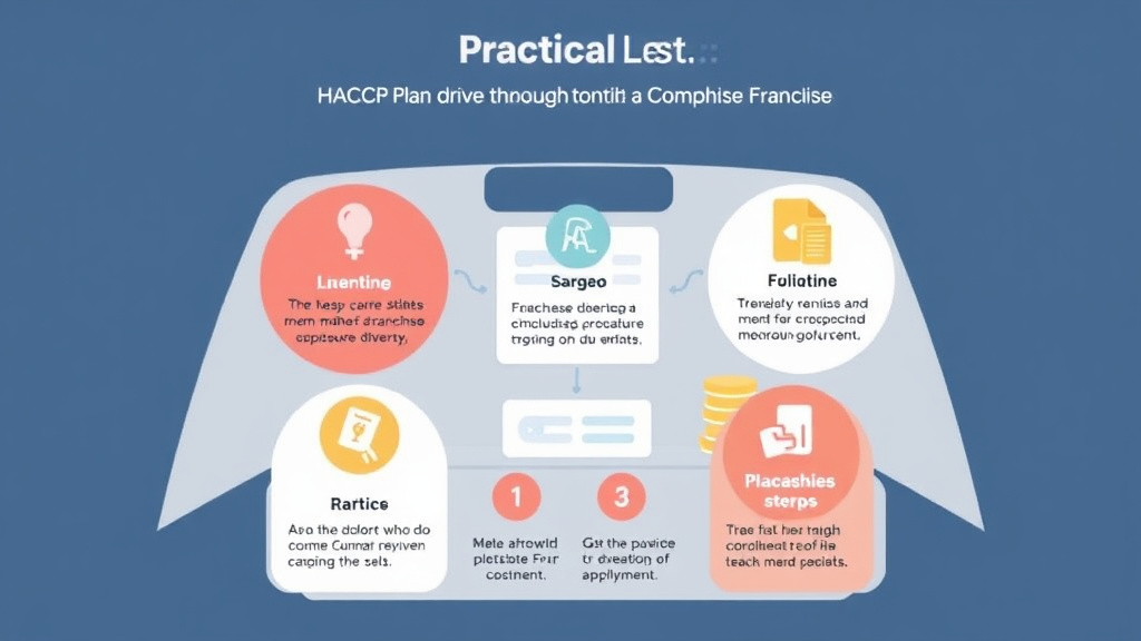 Step-by-step visual guide for implementing HACCP Plan for Drive Through: Complete Franchise Guide