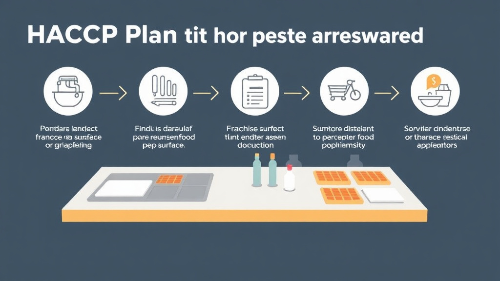 Practical workflow diagram for HACCP Plan for Food Prep Surfaces: Complete Franchise Guide