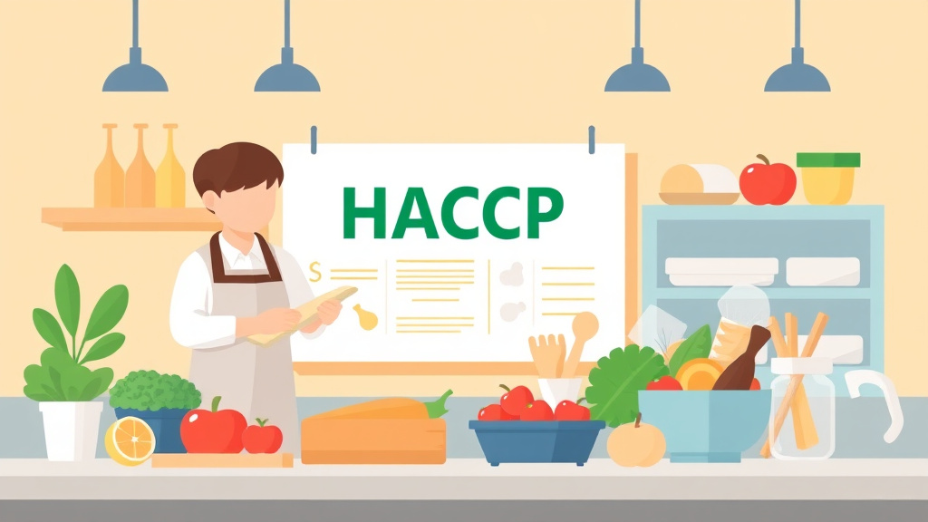 An informative visual explaining HACCP Plan for Produce: Complete Franchise Guide for beginners and professionals