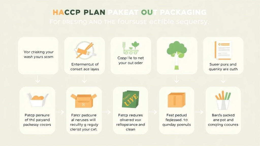 Real-world application diagram for HACCP Plan for Takeout Packaging: Complete Franchise Guide