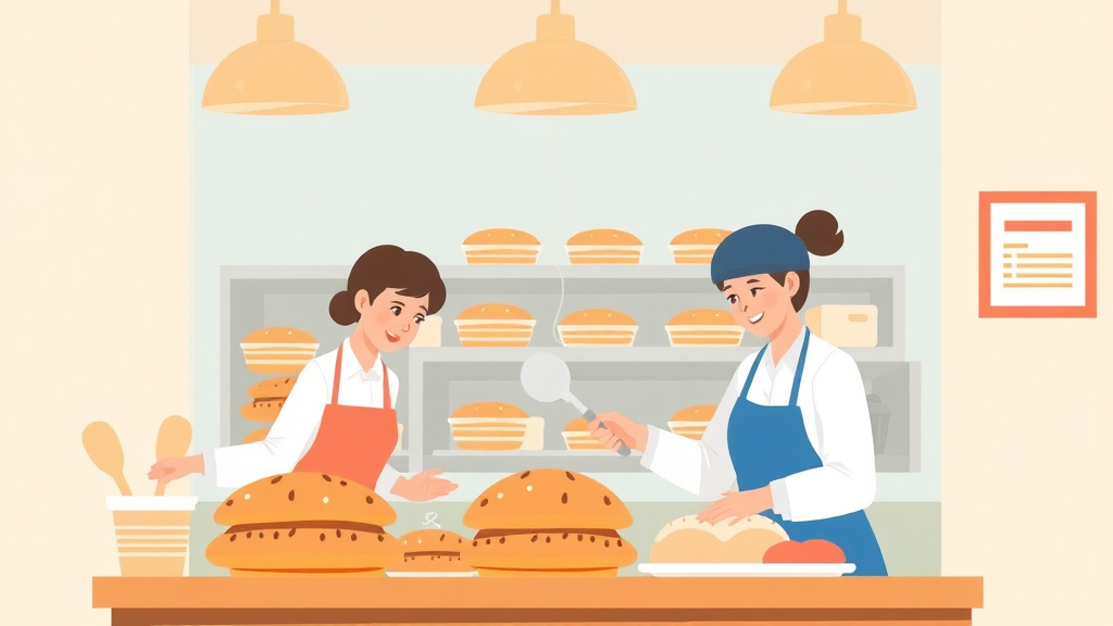 Detailed visual representation of health Inspection Preparation: Baked Goods for Franchise Operators