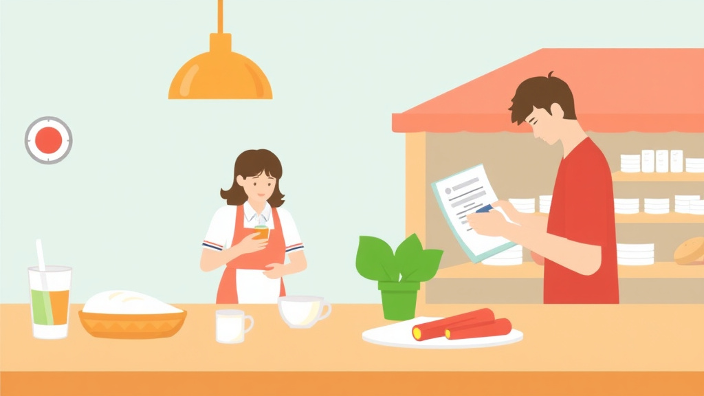 Practical workflow diagram for health Inspection Preparation: Dairy for Franchise Operators