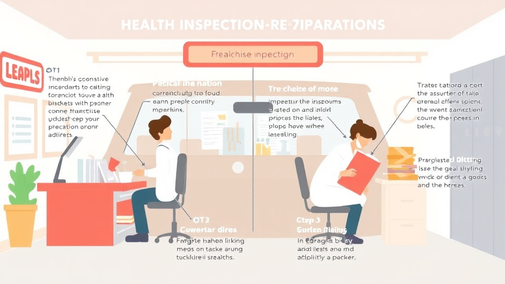 Hands-on guide visualization for health Inspection Preparation: Drive Through for Franchise Operators