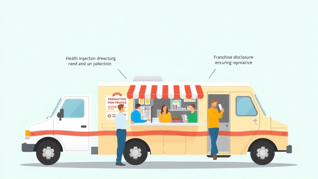 Real-world application diagram for health Inspection Preparation: Food Trucks for Franchise Operators