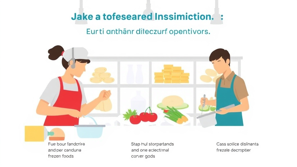 Process flow illustration for putting health Inspection Preparation: Frozen Foods for Franchise Operators into action