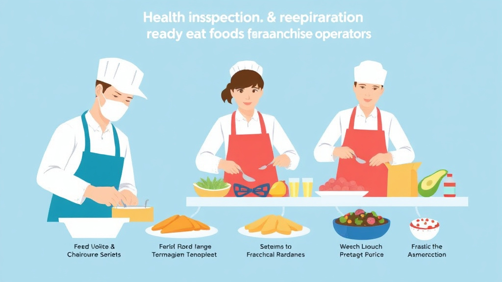Practical checklist visual for health Inspection Preparation: Ready To Eat Foods for Franchise Operators