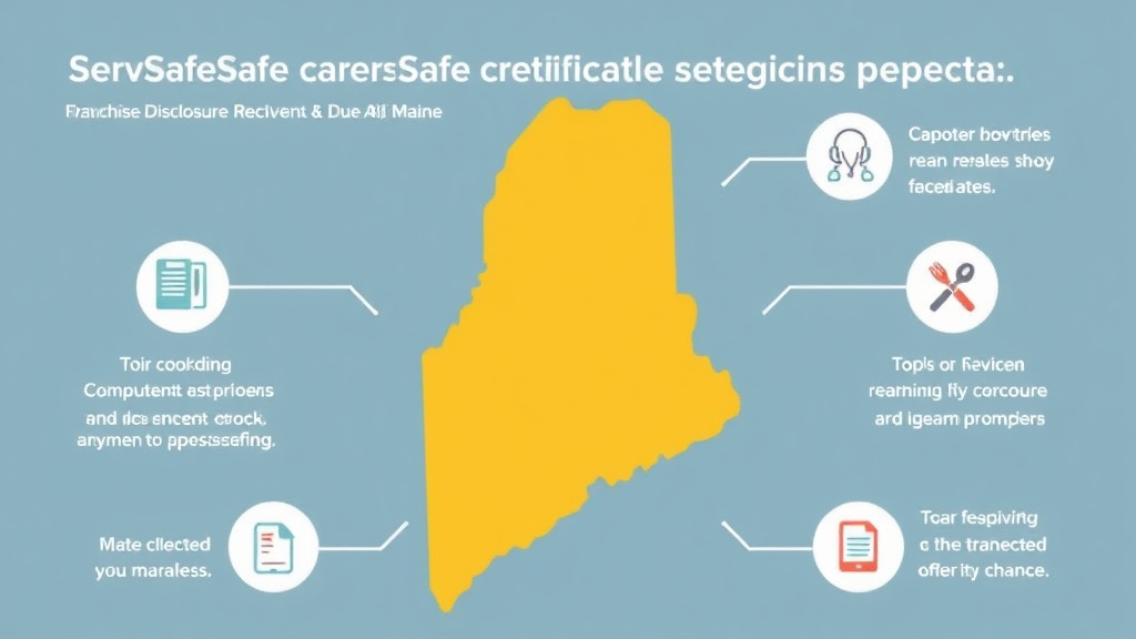 Implementation roadmap for servSafe Certification Requirements in Maine with actionable steps